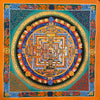 Kalachakra Mandala Tibetan Thangka Painting