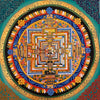 Kalachakra Mandala Tibetan Thangka Painting