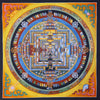 Kalachakra Mandala Tibetan Thangka Painting