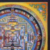 Kalachakra Mandala Tibetan Thangka Painting