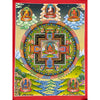 Kalachakra Mandala Tibetan Thangka Painting