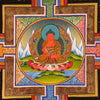 Kalachakra Mandala Tibetan Thangka Painting