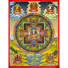 Kalachakra Mandala Tibetan Thangka Painting