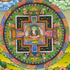 Kalachakra Mandala Tibetan Thangka Painting