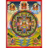 Kalachakra Mandala Tibetan Thangka Painting