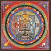 Kalachakra Mandala Tibetan Thangka Painting