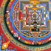 Kalachakra Mandala Tibetan Thangka Painting