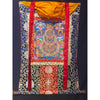 Five Buddha Mandala Thangka - Silk Framed