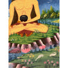 Buddha Meditating In Bodhi Tree Thangka