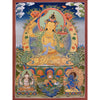 ManjushriTibetan Thangka Painting