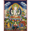 Chenrezig Masterpiece Large Thangka Painting