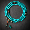 Tibetan Turquoise Elevate The Mind Mala